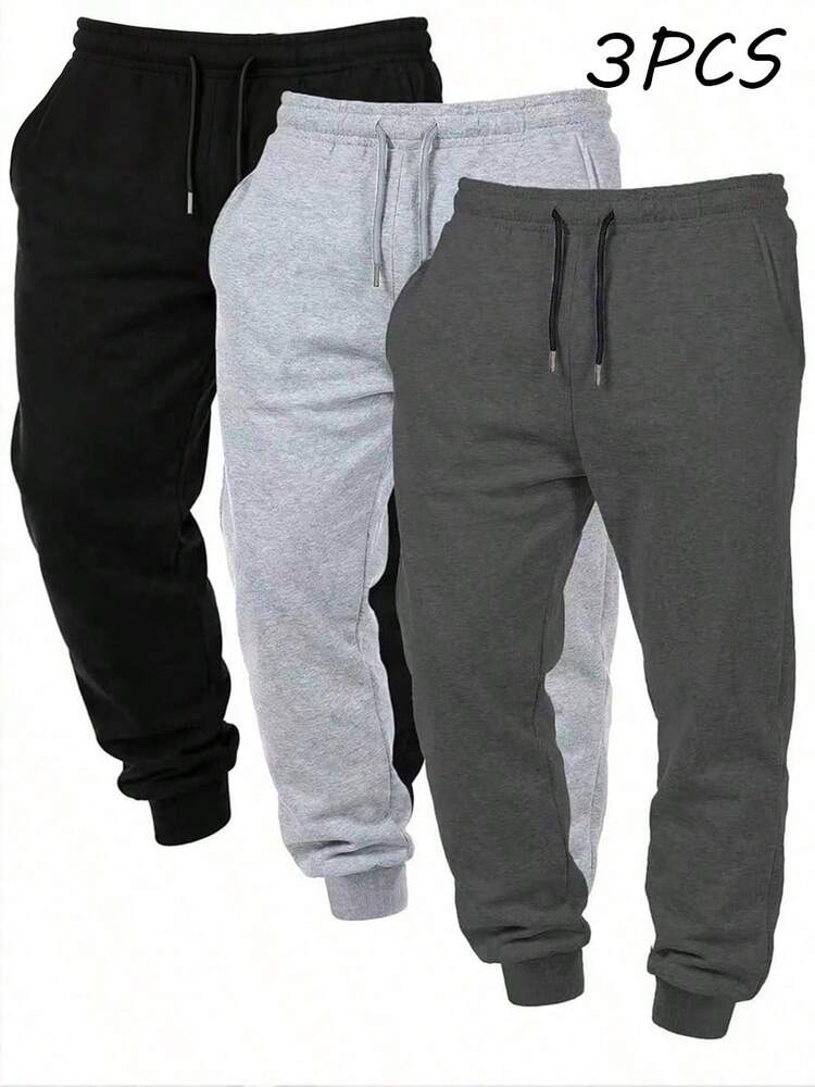 SONICEE Men's Relaxed Fit Summer Pants – Multi-Pack Set